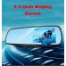 Vehicle Blackbox DVR Car Rear View Mirror with full 1080p HD Recording